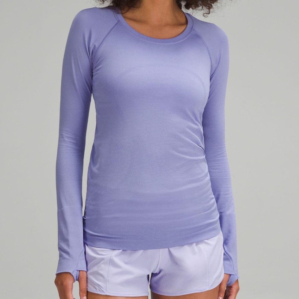 Lululemon — Swiftly Tech Long Sleeve, Dark Lavender